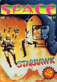 Cover Thumbnail for Space (Serieforlaget / Se-Bladene / Stabenfeldt, 1988 series) #11
