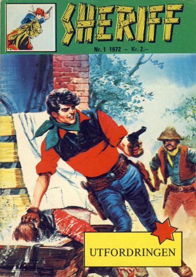 Cover for Sheriff (Serieforlaget / Se-Bladene / Stabenfeldt, 1968 series) #1/1972