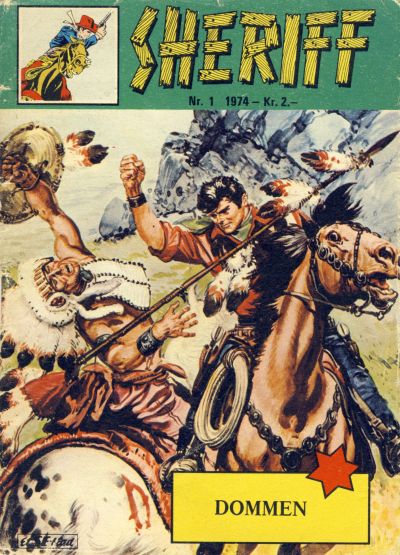 Cover for Sheriff (Serieforlaget / Se-Bladene / Stabenfeldt, 1968 series) #1/1974