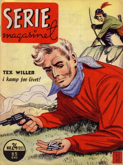 Cover for Seriemagasinet (Serieforlaget / Se-Bladene / Stabenfeldt, 1951 series) #24/1953
