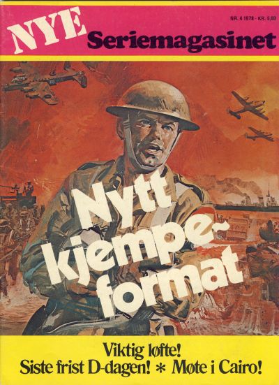 Cover for Nye Seriemagasinet (Serieforlaget / Se-Bladene / Stabenfeldt, 1978 series) #4/1978