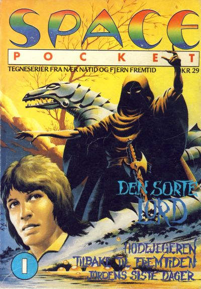 Cover for Space pocket [Space-pocket] (Serieforlaget / Se-Bladene / Stabenfeldt, 1987 series) #1
