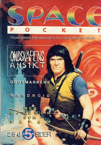 Cover for Space pocket [Space-pocket] (Serieforlaget / Se-Bladene / Stabenfeldt, 1987 series) #5