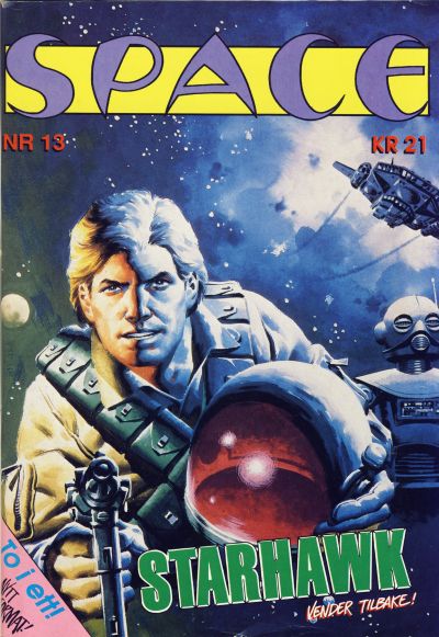 Cover for Space (Serieforlaget / Se-Bladene / Stabenfeldt, 1988 series) #13
