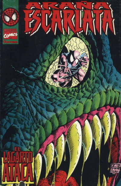 Cover for Araña Escarlata: El Lagarto Ataca (Planeta DeAgostini, 1996 series) 
