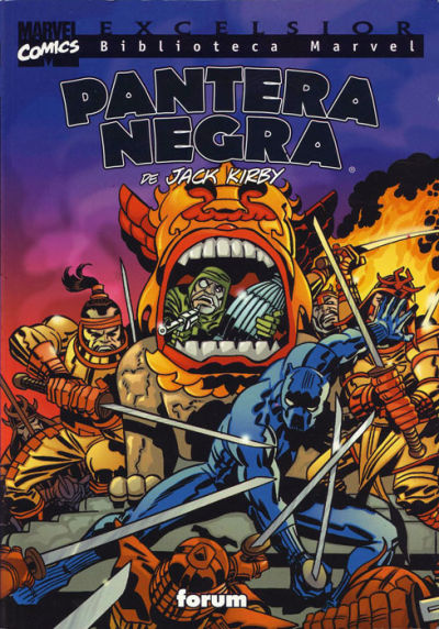 Cover for Biblioteca Marvel: Pantera Negra (Planeta DeAgostini, 2003 series) 