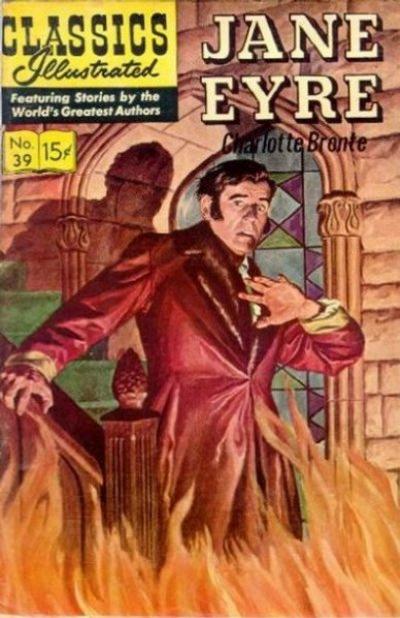 Cover for Classics Illustrated (Gilberton, 1947 series) #39 [HRN 165] - Jane Eyre