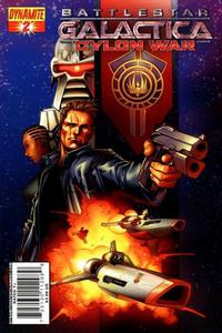 Cover Thumbnail for Battlestar Galactica: Cylon War (Dynamite Entertainment, 2009 series) #2 [Cover B Raynor]