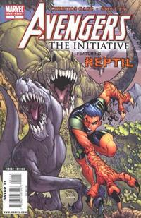 Cover Thumbnail for Avengers: The Initiative Featuring Reptil (Marvel, 2009 series) #1
