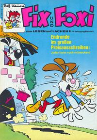 Cover Thumbnail for Fix und Foxi (Gevacur, 1966 series) #v19#44