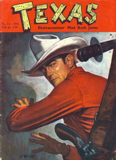 Cover for Texas Ekstranummer (Serieforlaget / Se-Bladene / Stabenfeldt, 1959 series) #7a/1961