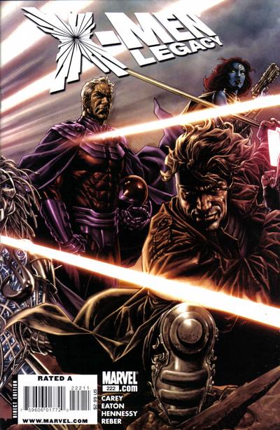Cover for X-Men: Legacy (Marvel, 2008 series) #222