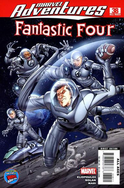 Cover for Marvel Adventures Fantastic Four (Marvel, 2005 series) #38
