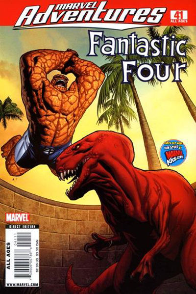 Cover for Marvel Adventures Fantastic Four (Marvel, 2005 series) #41
