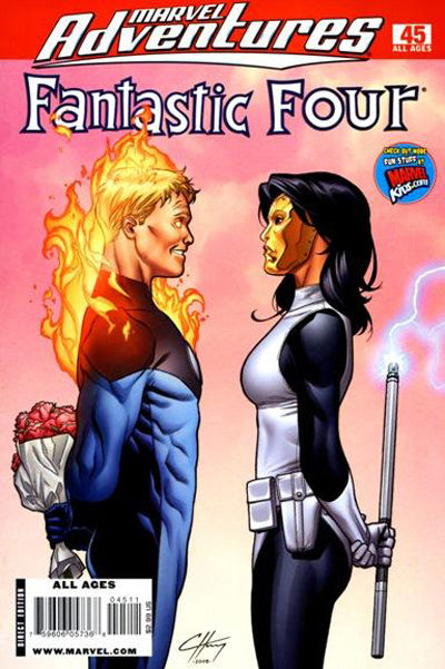 Cover for Marvel Adventures Fantastic Four (Marvel, 2005 series) #45