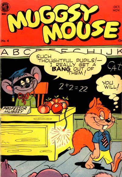 Cover for Muggsy Mouse (Magazine Enterprises, 1951 series) #4