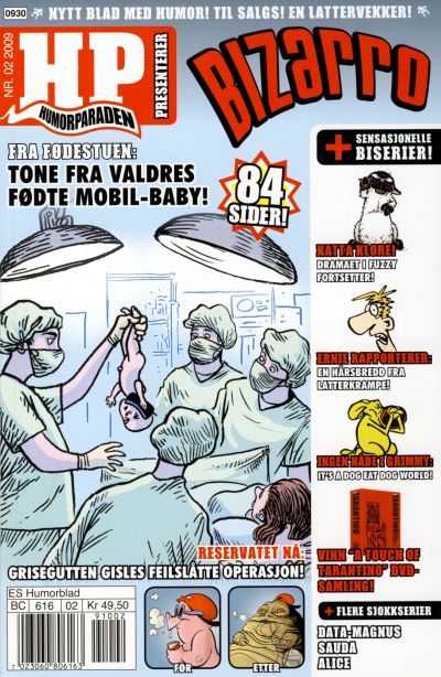 Cover for Humorparaden (Hjemmet / Egmont, 2009 series) #2/2009