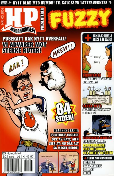 Cover for Humorparaden (Hjemmet / Egmont, 2009 series) #3/2009