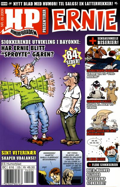 Cover for Humorparaden (Hjemmet / Egmont, 2009 series) #5/2009