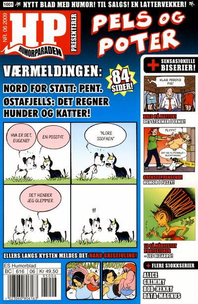 Cover for Humorparaden (Hjemmet / Egmont, 2009 series) #6/2009