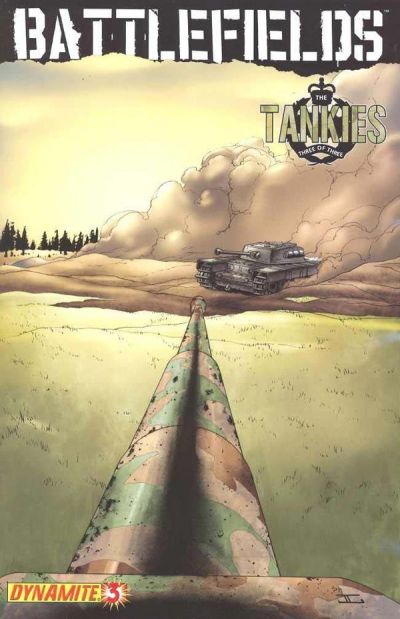 Cover for Battlefields: The Tankies (Dynamite Entertainment, 2009 series) #3
