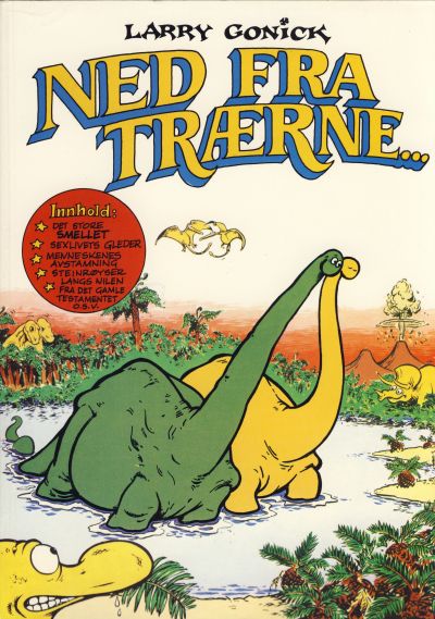 Cover for Ned fra trærne ... (Cappelen, 1987 series) 