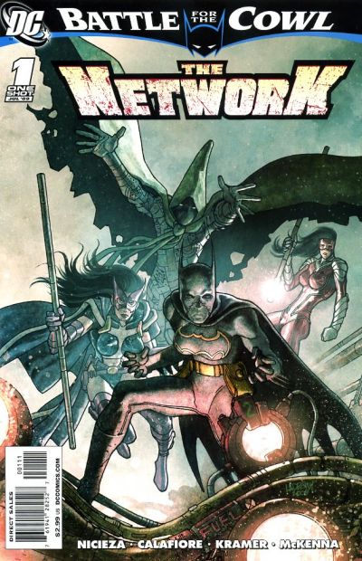 Cover for Batman: Battle for the Cowl: The Network (DC, 2009 series) #1