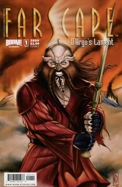 Cover for Farscape: D'Argo's Lament (Boom! Studios, 2009 series) #1 [Cover A]
