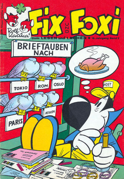 Cover for Fix und Foxi (Gevacur, 1966 series) #v16#2