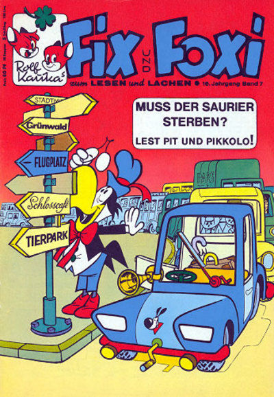 Cover for Fix und Foxi (Gevacur, 1966 series) #v16#7