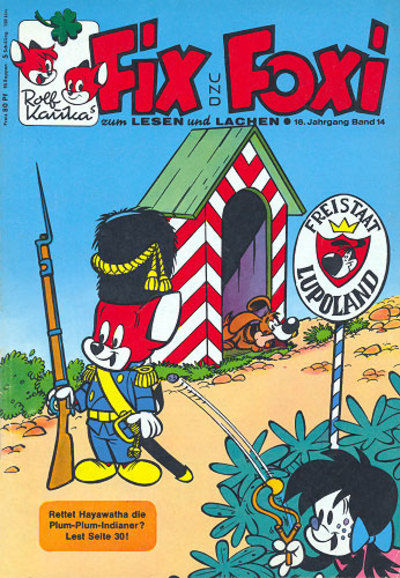 Cover for Fix und Foxi (Gevacur, 1966 series) #v16#14