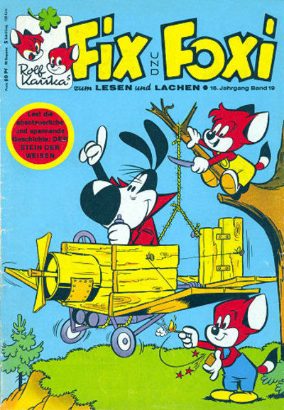 Cover for Fix und Foxi (Gevacur, 1966 series) #v16#19