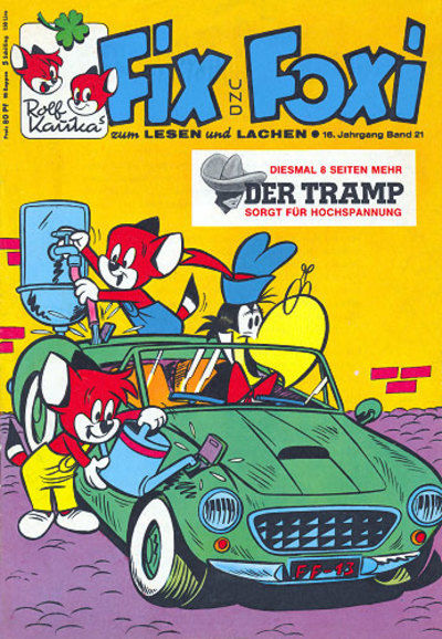 Cover for Fix und Foxi (Gevacur, 1966 series) #v16#21