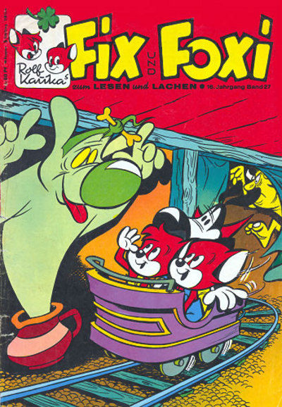 Cover for Fix und Foxi (Gevacur, 1966 series) #v16#27
