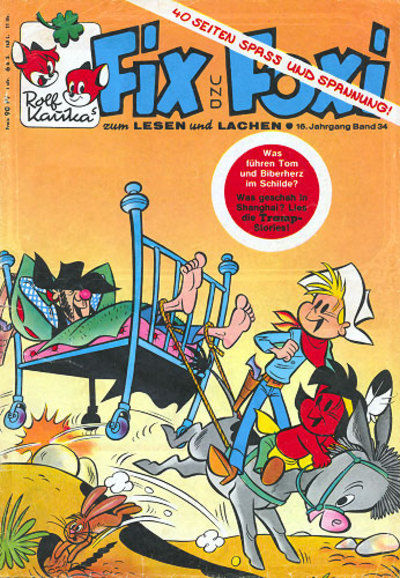Cover for Fix und Foxi (Gevacur, 1966 series) #v16#34