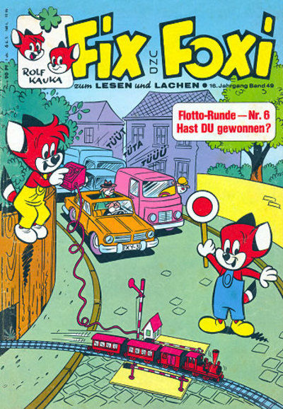 Cover for Fix und Foxi (Gevacur, 1966 series) #v16#49