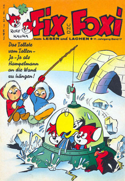 Cover for Fix und Foxi (Gevacur, 1966 series) #v17#17
