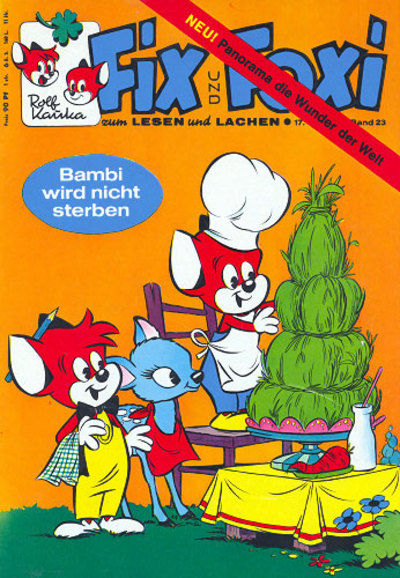 Cover for Fix und Foxi (Gevacur, 1966 series) #v17#23