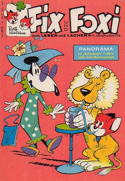 Cover for Fix und Foxi (Gevacur, 1966 series) #v17#38