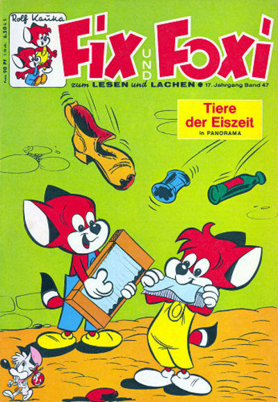Cover for Fix und Foxi (Gevacur, 1966 series) #v17#47