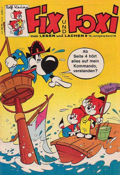 Cover for Fix und Foxi (Gevacur, 1966 series) #v18#15