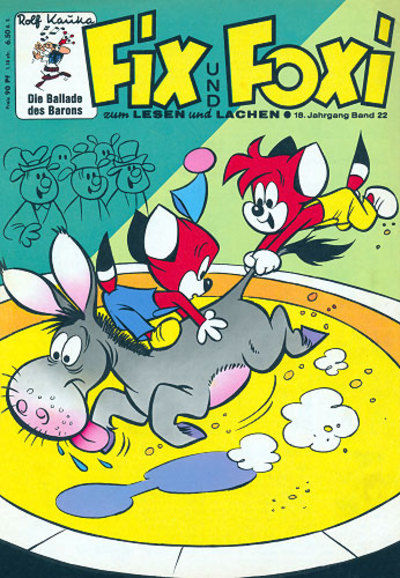 Cover for Fix und Foxi (Gevacur, 1966 series) #v18#22