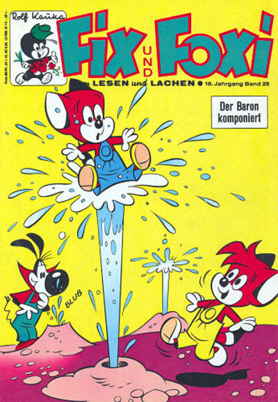 Cover for Fix und Foxi (Gevacur, 1966 series) #v18#25