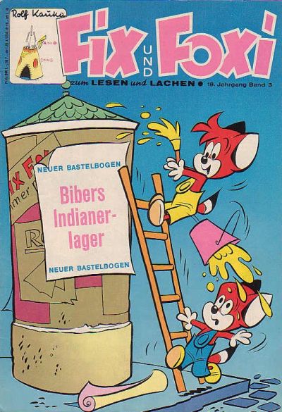 Cover for Fix und Foxi (Gevacur, 1966 series) #v19#3