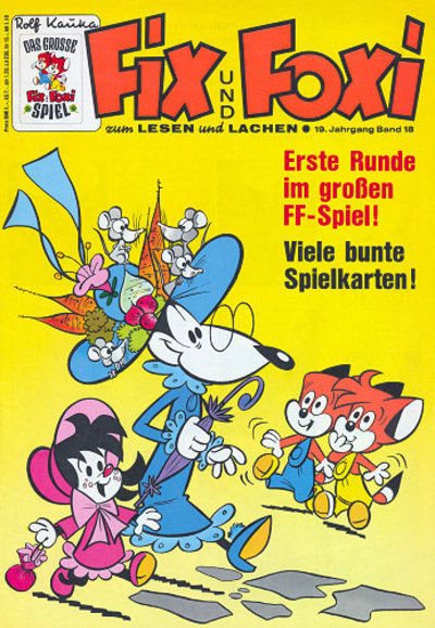 Cover for Fix und Foxi (Gevacur, 1966 series) #v19#18