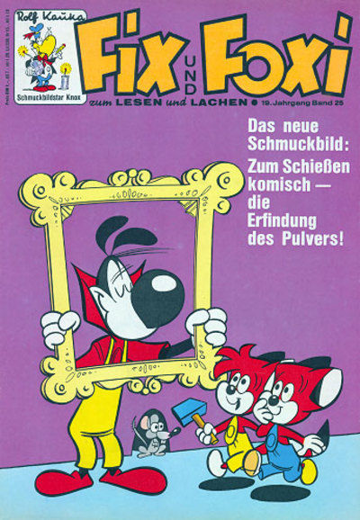 Cover for Fix und Foxi (Gevacur, 1966 series) #v19#25