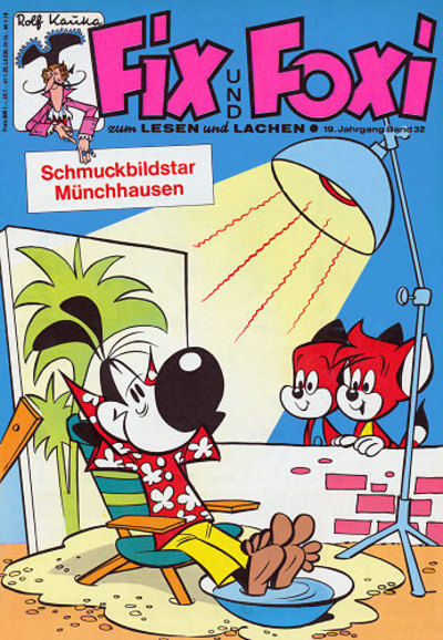 Cover for Fix und Foxi (Gevacur, 1966 series) #v19#32