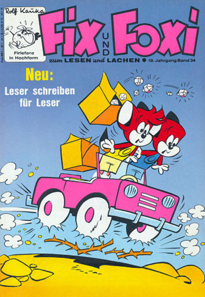 Cover for Fix und Foxi (Gevacur, 1966 series) #v19#34