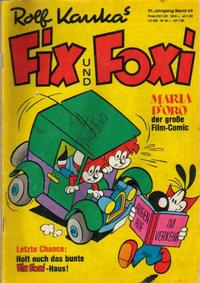 Cover Thumbnail for Fix und Foxi (Gevacur, 1966 series) #v21#42