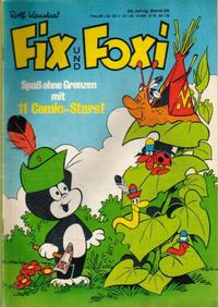 Cover Thumbnail for Fix und Foxi (Gevacur, 1966 series) #v23#26